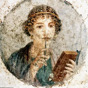 Sappho, fresh from the Herculaneum