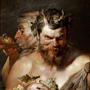 Two Satyrs, c. 1617-1618. Creator: Rubens, Pieter Paul (1577-1640)