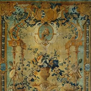 Savonnerie Panel: Autumn, c. 1717. Creator: Royal Savonnerie Manufactory, Chaillot Workshops