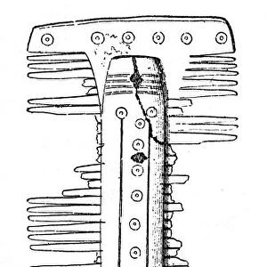 Saxon comb, (1910)