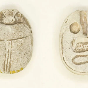 Scarab: Name of Amun-Ra, Egypt, New Kingdom, Dynasties 18-20 (about 1550-1069 BCE)