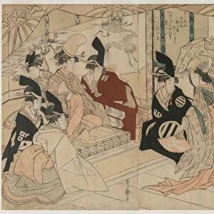Scene Adapted from the play The Treasury of Loyal Retainers (Chushingura), late 1790s