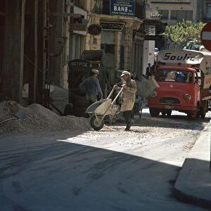 Scene of an Athenian street