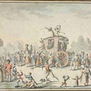 Scene de Carnaval. Creator: Philibert Louis Debucourt (French, 1755-1832)