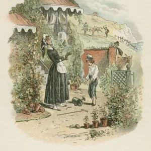 Gravure Ancienne John Leech – Chasse Au Renard 1865 – Encadrée