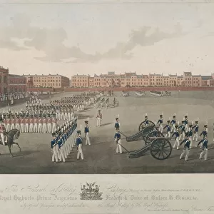 Scene of Honourable Artillery Company, City Road, Finsbury, Islington, London, 1829