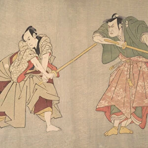 Scene from an Unidentified Drama, ca. 1800. Creator: Utagawa Toyokuni I