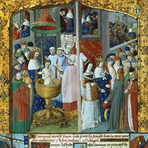 Scenes from the life of Louis IX, King of France, 13th century (15th century)