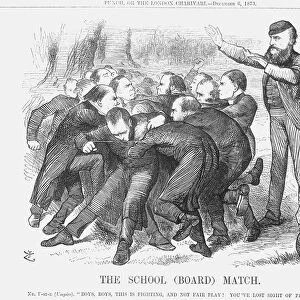 The School (Board) Match, 1873. Artist: Joseph Swain