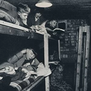 Schoolboys dormitory, 1941. Artist: Cecil Beaton