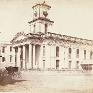 Scotch Kirk, Calcutta, 1850s. Creator: Captain R. B. Hill