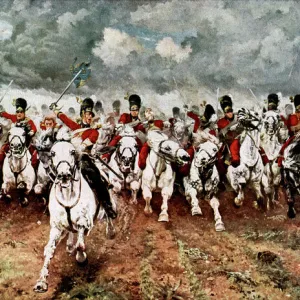 Scotland for Ever; the charge of the Scots Greys at Waterloo, 18 June 1815