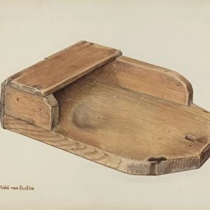Scouring Board, c. 1940. Creator: M. Rosenshield-von-Paulin