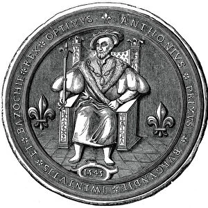 Seal of the King of the Basoche, 16th century (1870)