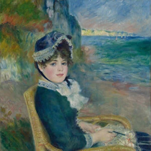By the Seashore, 1883. Creator: Pierre-Auguste Renoir