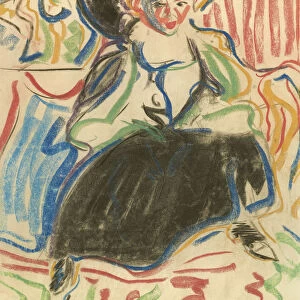 Seated Girl with Hat, 1909