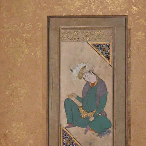 Seated Youth with a Cup, late 16th-early 17th century. Creator: Unknown