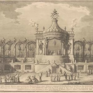 The Seconda Macchina for the Chinea of 1760: A Chinoiserie Pavilion, 1760
