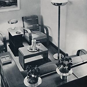 A section of the living-room, 1936