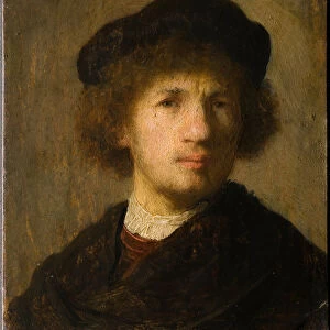 Self-Portrait, 1630. Artist: Rembrandt van Rhijn (1606-1669)