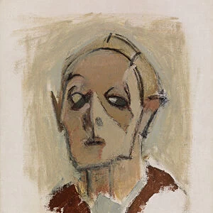 Self-Portrait, 1945. Creator: Schjerfbeck, Helene (1862-1946)
