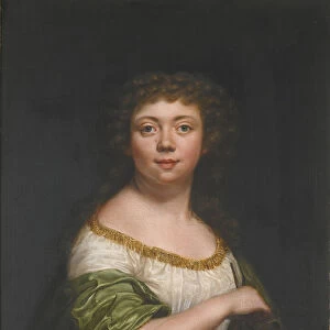 Self-portrait, aged twenty-one, 1793. Artist: Lisiewska, Friederike Julie (1772-1856)