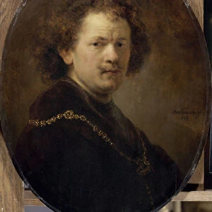 Self-Portrait with Bare Head, 1633