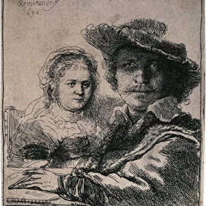 Self-Portrait with Saskia, 1636. Artist: Rembrandt Harmensz van Rijn