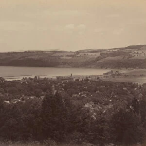 Seneca Lake and Watkins, c. 1895. Creator: William H Rau