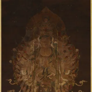 Senju Kannon, 12th century. Artist: Anonymous