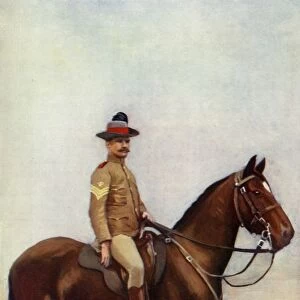 Sergeant-Major of the New South Wales Lancers, 1900. Creator: Gregory & Co