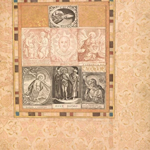 Seven Devotional Scenes, Folio from the Bellini Album, ca. 1600. Creator: Unknown