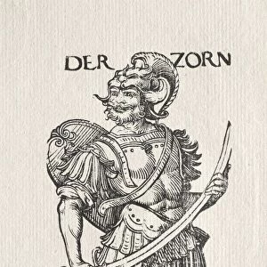 The Seven Vices: Wrath. Creator: Hans Burgkmair (German, 1473-1531)