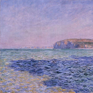 Shadows on the Sea. The Cliffs at Pourville, 1882. Artist: Monet, Claude (1840-1926)