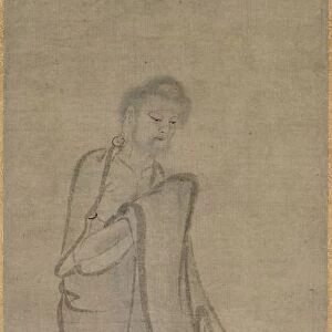Shakyamuni Emerging from the Mountains, 1244. Creator: Unknown