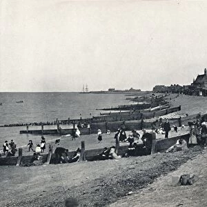 Sheerness - The Promenade and Beach, 1895
