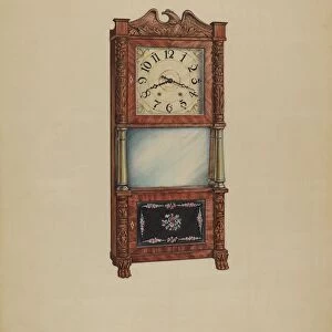 Shelf Clock, c. 1936. Creator: Lawrence Phillips