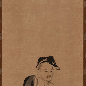 Shide (Jittoku), Edo period, early 17th century. Creator: Kano Sadanobu