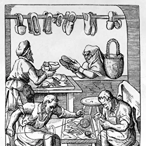 Shoemaker, c1559-1591. Artist: Jost Amman