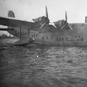 Short Empire flying boat Corinthian, Alexandria, Egypt, c1938-c1941