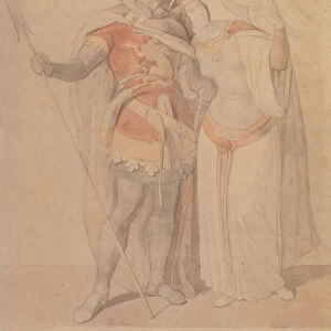 Siegfried and Kriemhild, c. 1831