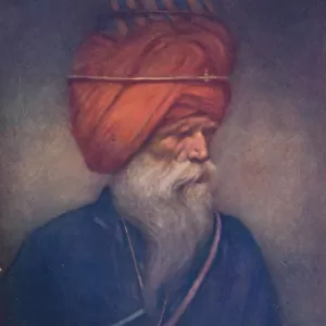 A Sikh Spear-bearer, 1903. Artist: Mortimer L Menpes