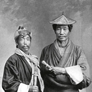 Two Sikkimese men, c1910