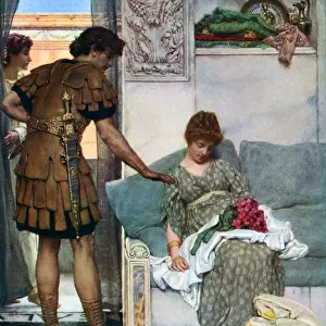 A Silent Greeting, 1908-1909. Artist: Sir Lawrence Alma-Tadema