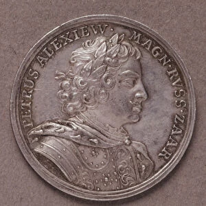 Silver Ruble, 1714. Artist: Numismatic, Russian coins