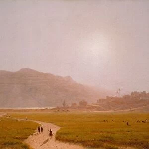 Siout, Egypt, 1874. Creator: Sanford Robinson Gifford