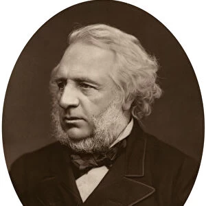 Sir Charles Reed, chairman of the London School Board, 1880. Artist: Lock & Whitfield