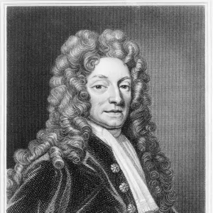 Sir Christopher Wren, English architect, c1680