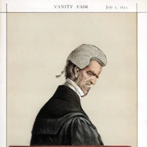 Sir John George Shaw-Lefevre, British barrister, politician and civil servant, 1871. Artist: Carlo Pellegrini