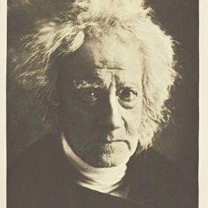 Sir John Herschel, 1867, printed October 1890. Creator: Julia Margaret Cameron